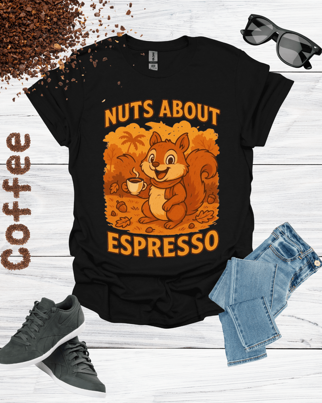 NUTS ABOUT ESPRESSO T-Shirt