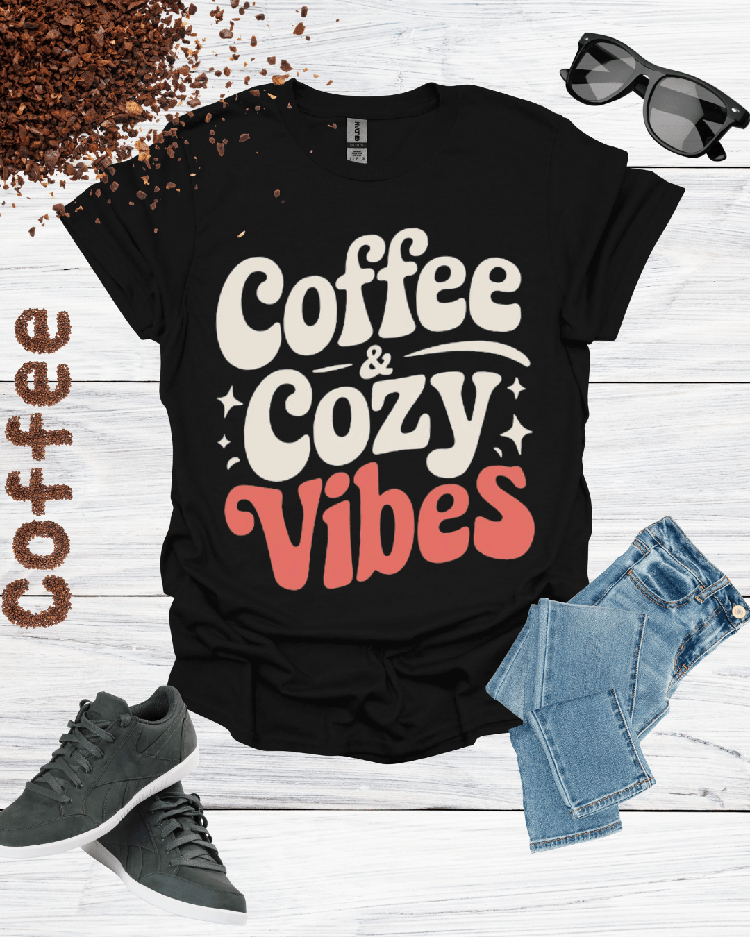 Coffee Cozy Vibes T-Shirt