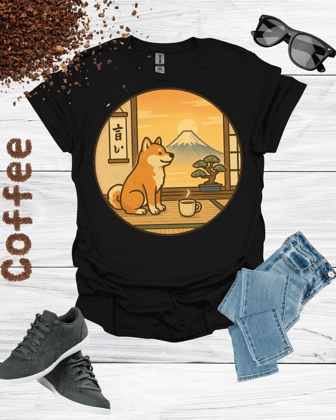 DOG LOOK THROUGH WINDOW T-Shirt