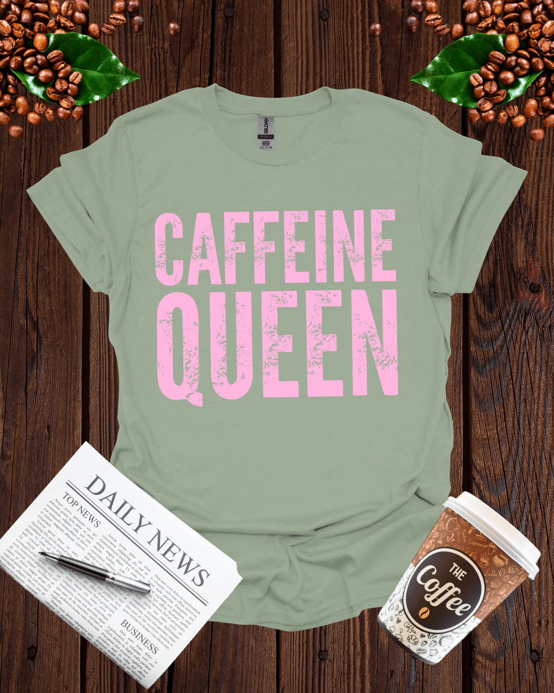 CAFFEINE QUEEN T-Shirt