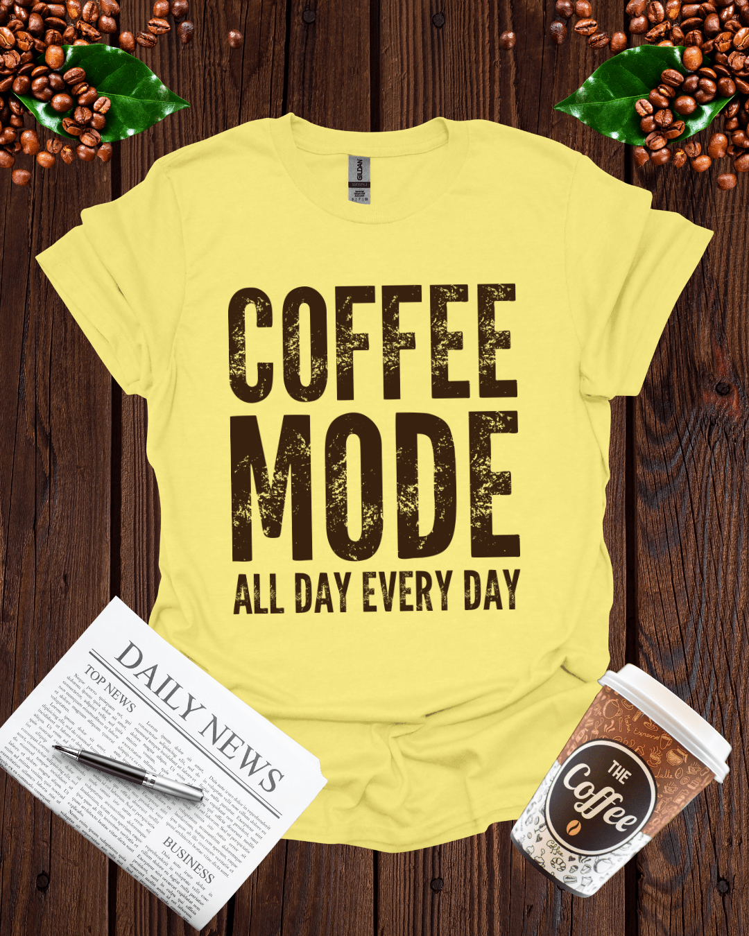 COFFEE MODE ALL DAY EVERY DAY T-Shirt