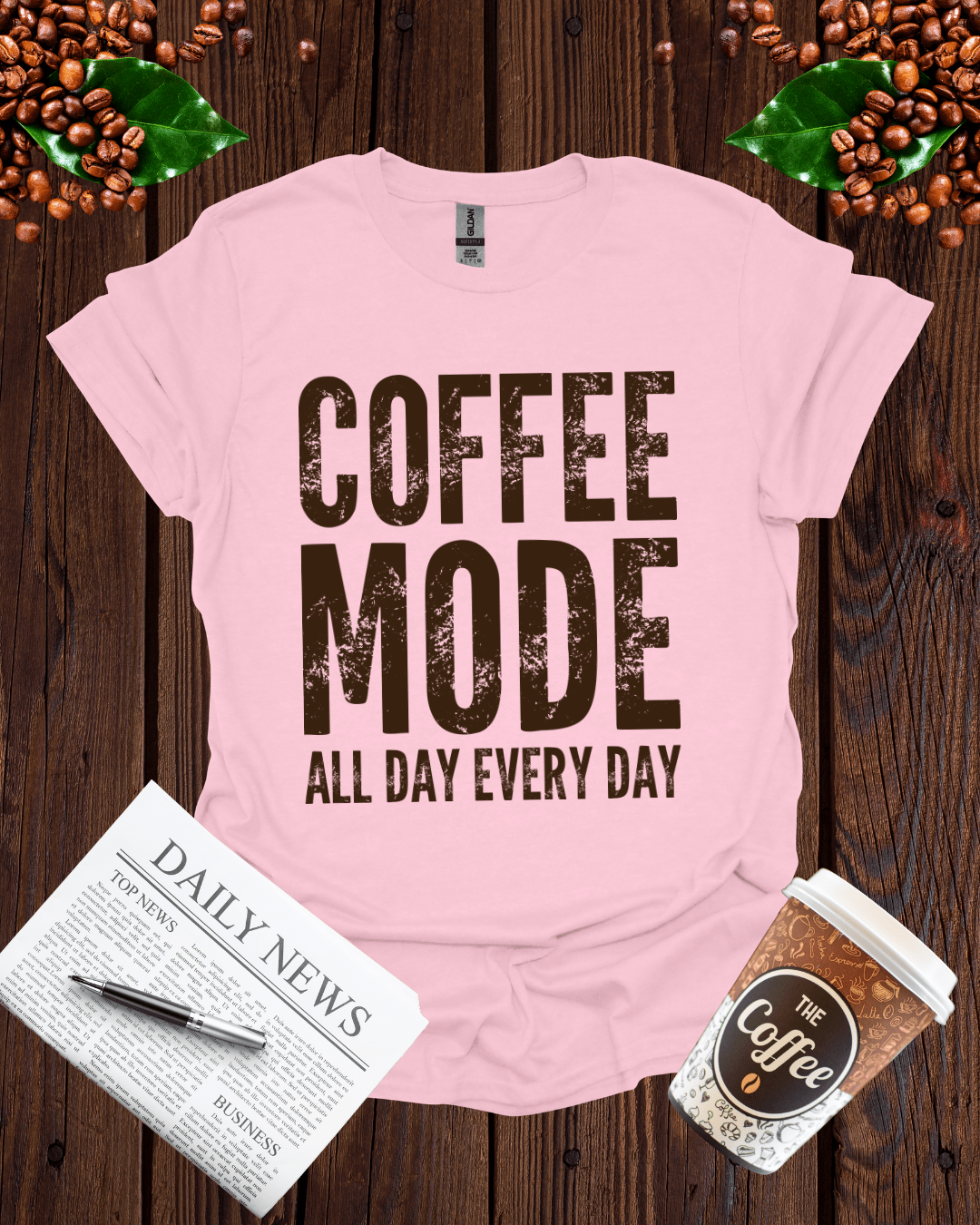 COFFEE MODE ALL DAY EVERY DAY T-Shirt