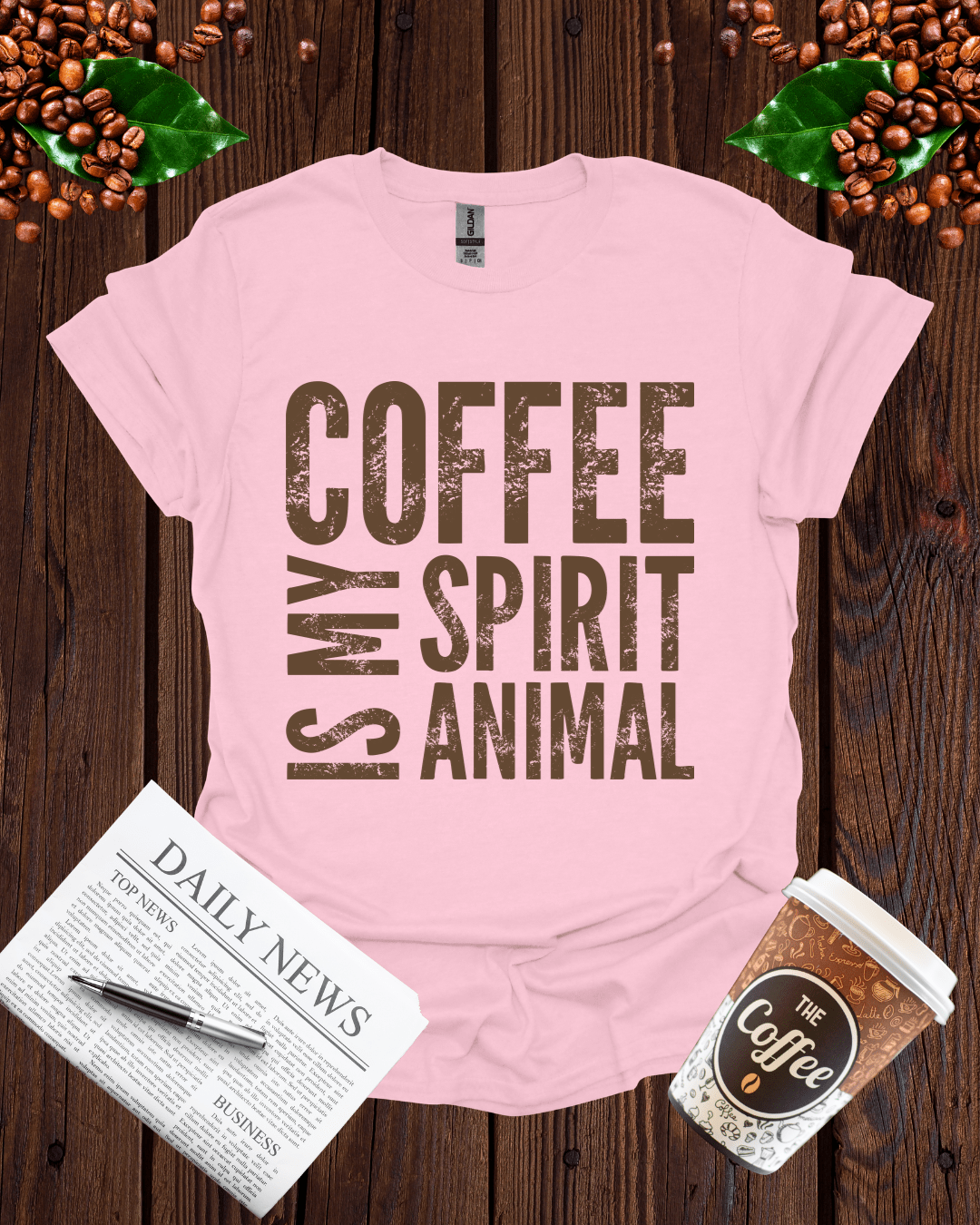 COFFEE IS MY SPIRIT ANIMAL T-Shirt