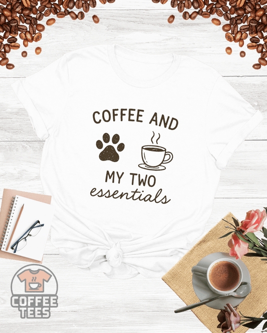 COFFEE AND MY TWO ESSENTIAL T-Shirt