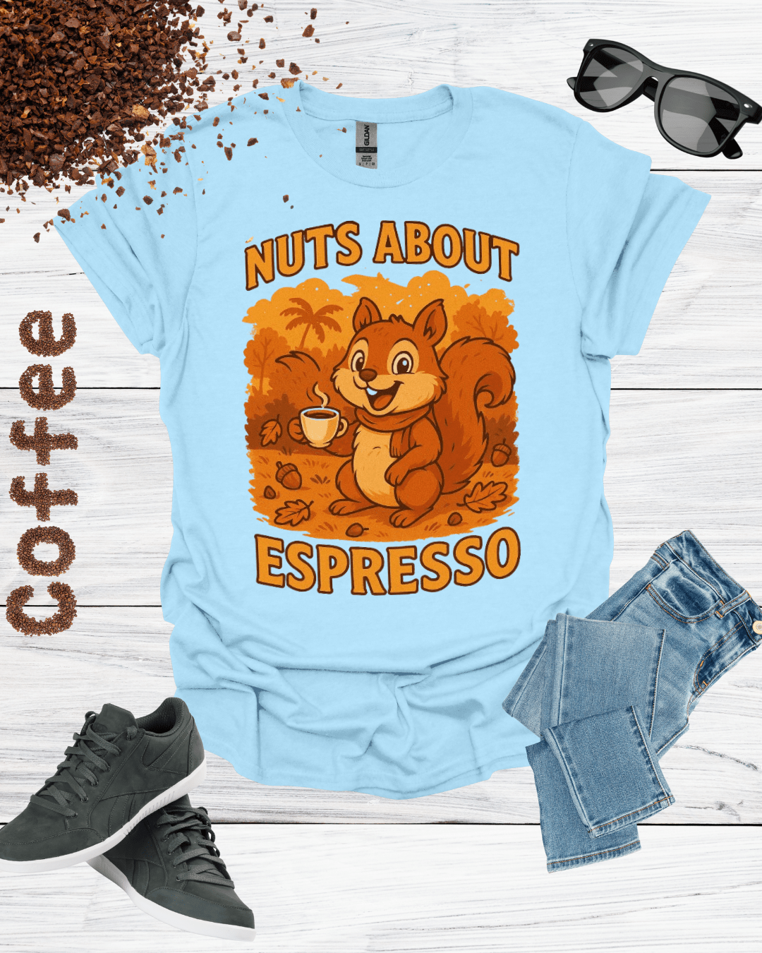 NUTS ABOUT ESPRESSO T-Shirt