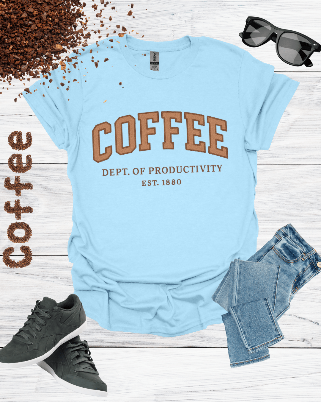 COFFEE DEPT. OF PRODUCTIVITY EST. 1880 T-Shirt