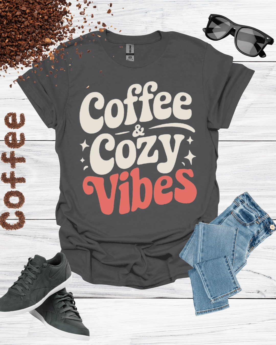 Coffee Cozy Vibes T-Shirt