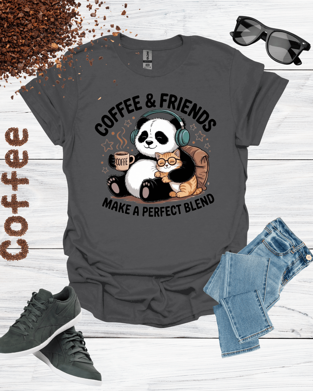 COFFEE & FRIENDS MAKE A PERFECT BLEND T-Shirt
