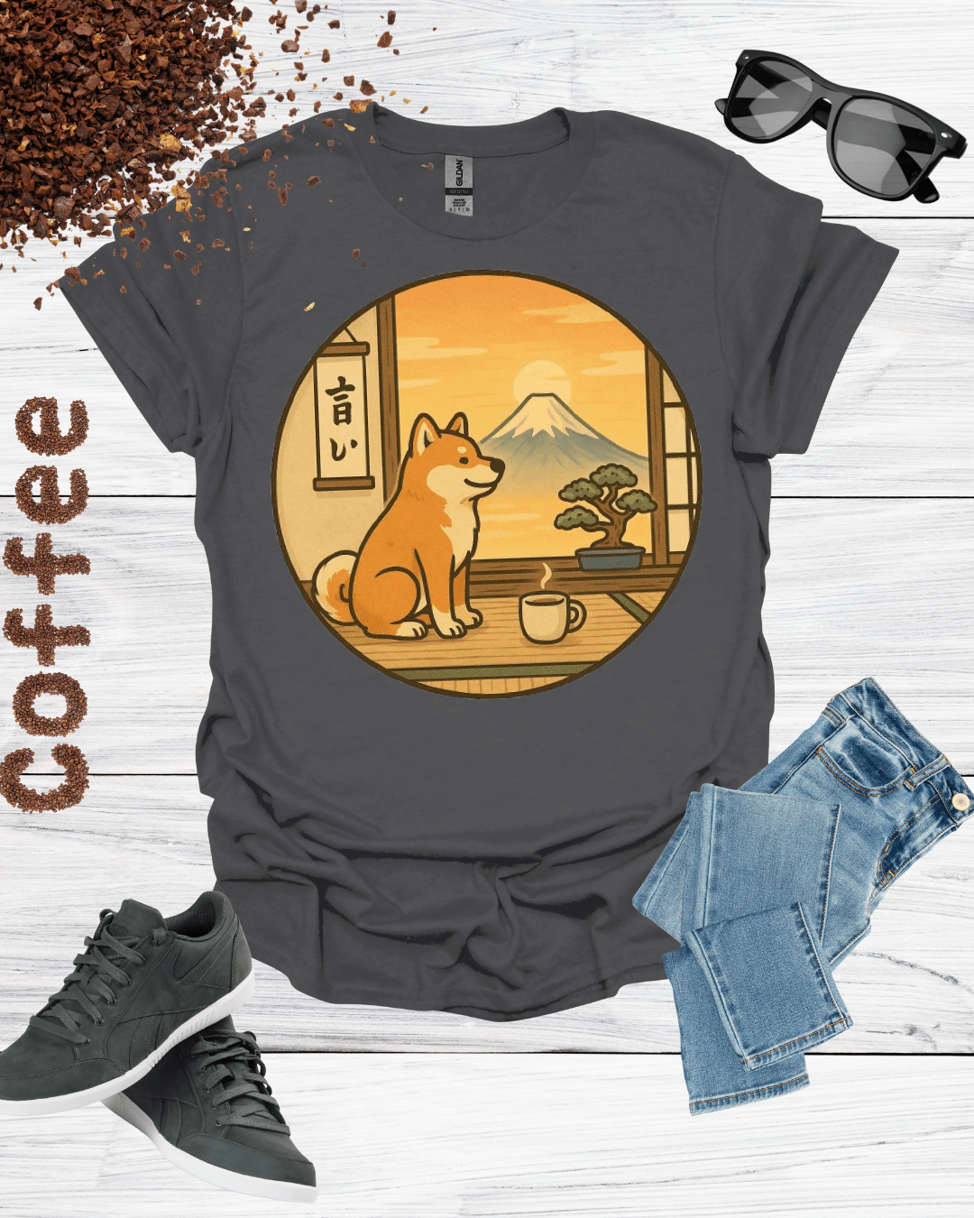 DOG LOOK THROUGH WINDOW T-Shirt