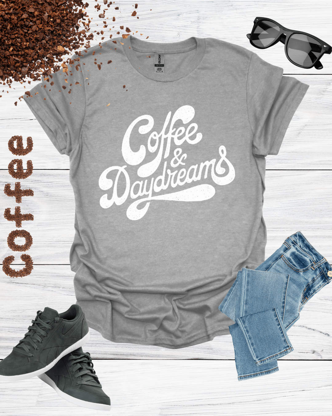 COFFEE & Day dream T-Shirt