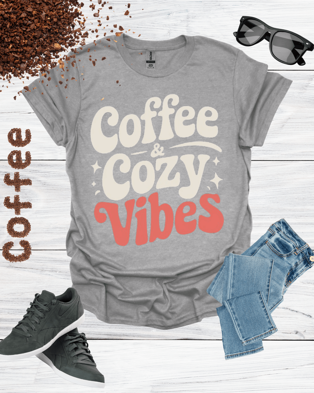 Coffee Cozy Vibes T-Shirt