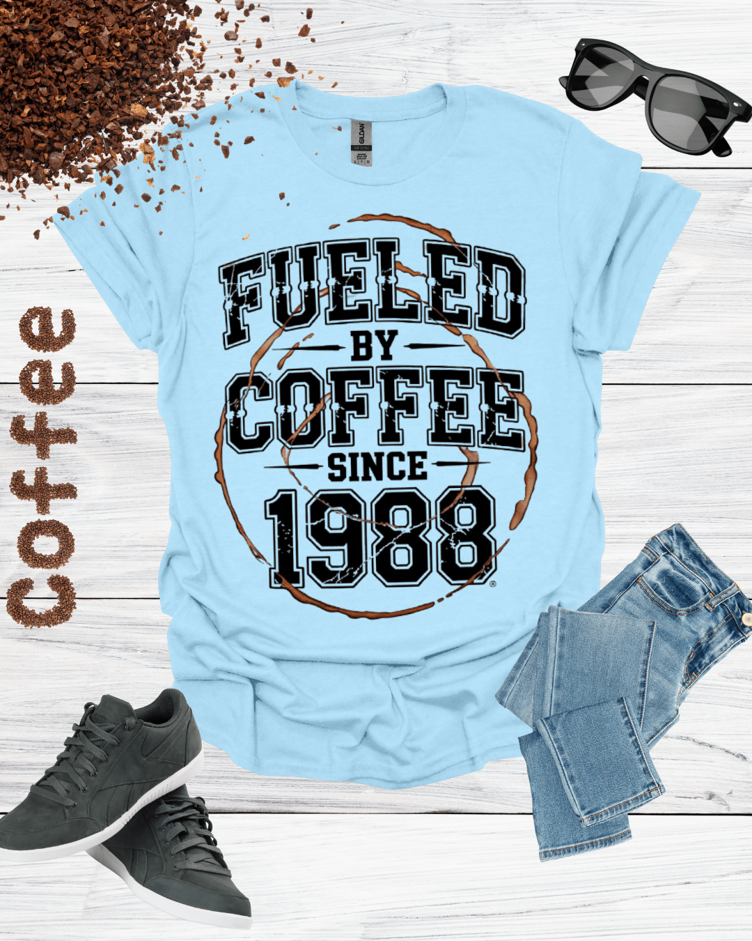 FUELED BY COFFEE SINCE 1988 T-Shirt