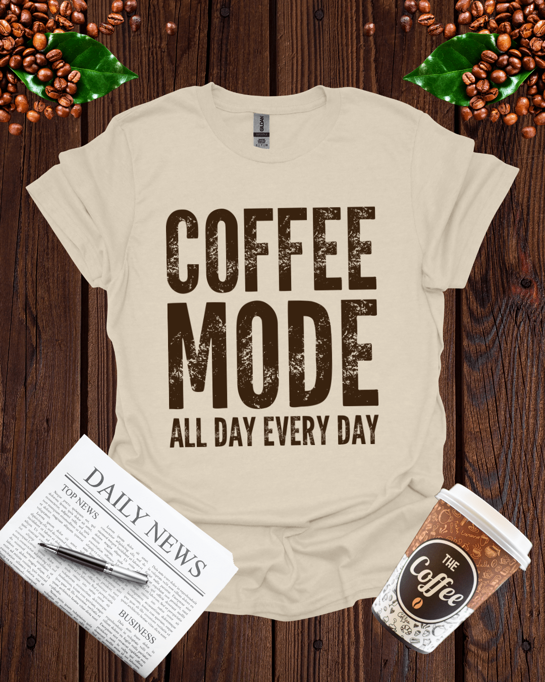 COFFEE MODE ALL DAY EVERY DAY T-Shirt