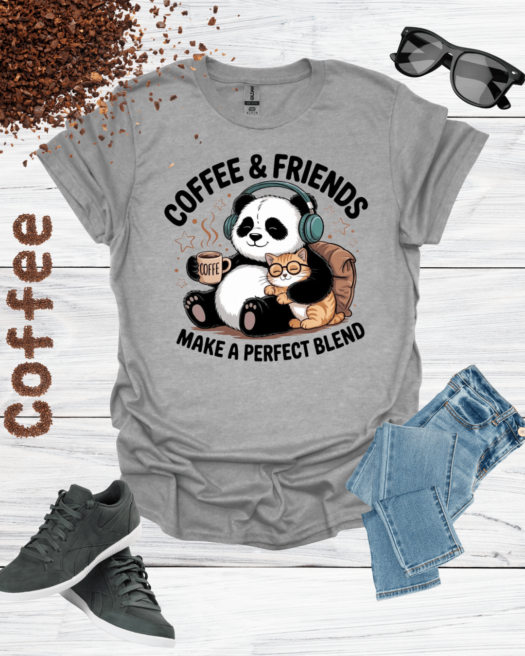 COFFEE & FRIENDS MAKE A PERFECT BLEND T-Shirt