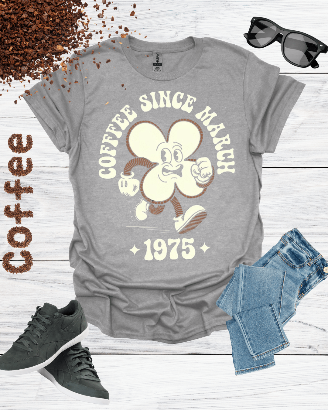 COFFEE SINCE MARCH 1975 T-Shirt
