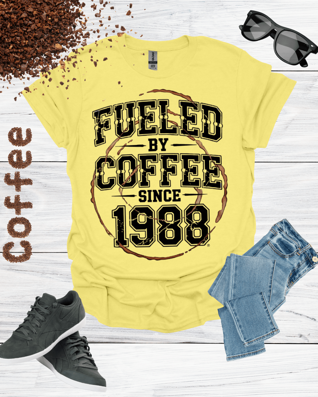 FUELED BY COFFEE SINCE 1988 T-Shirt
