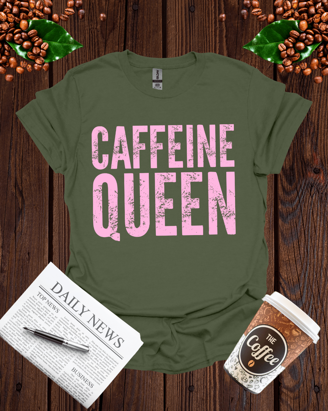 CAFFEINE QUEEN T-Shirt