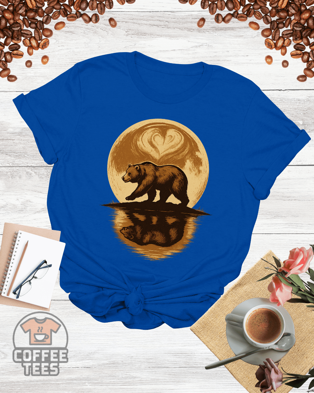 BEAR WITH THE MOON T-Shirt