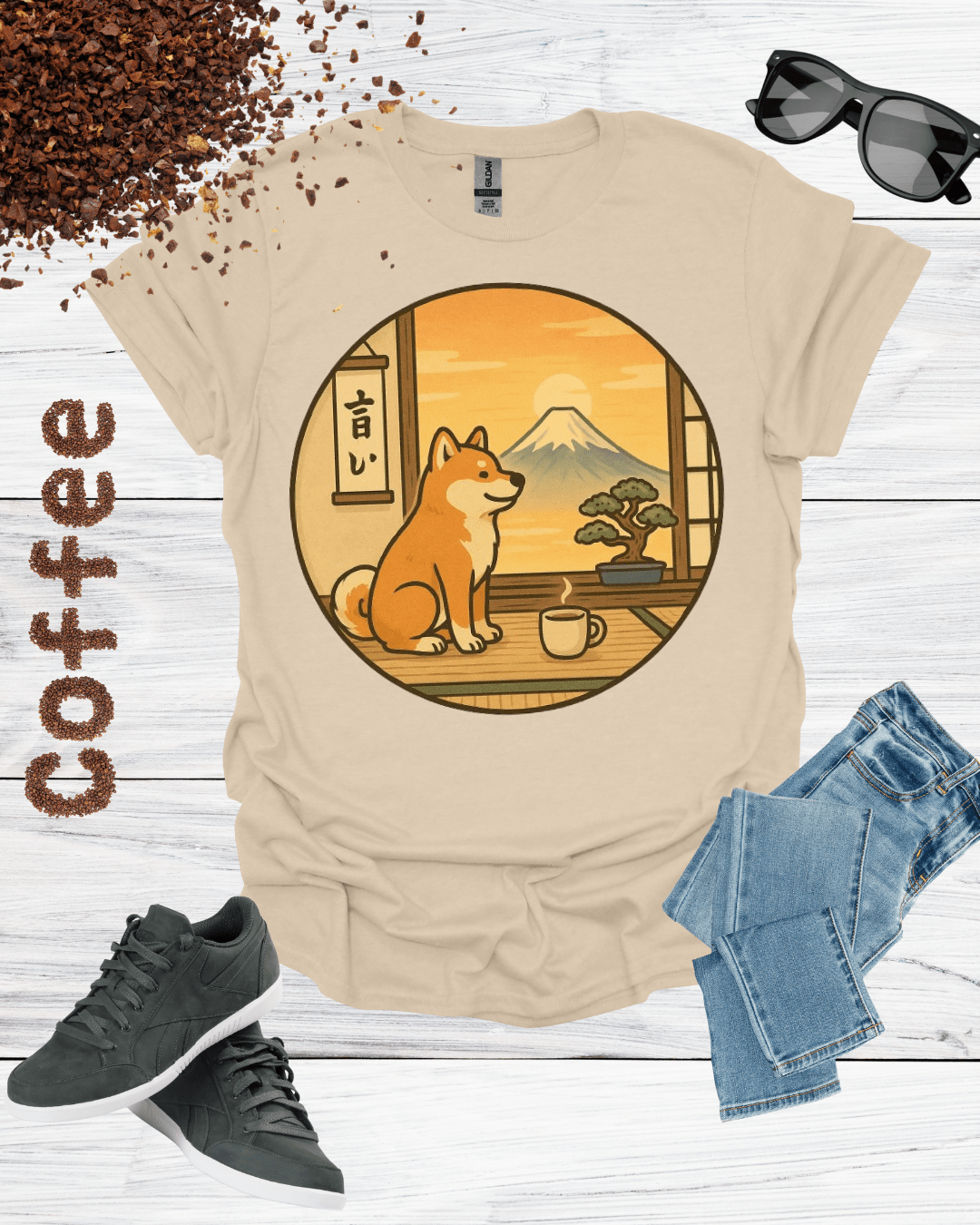 DOG LOOK THROUGH WINDOW T-Shirt