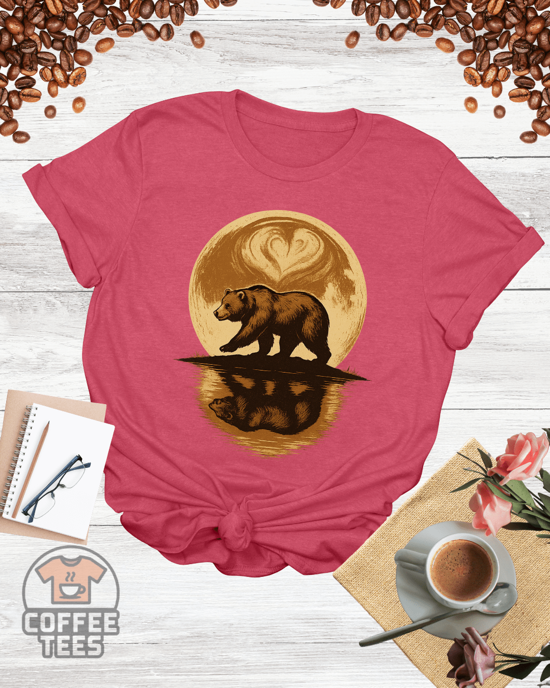 BEAR WITH THE MOON T-Shirt