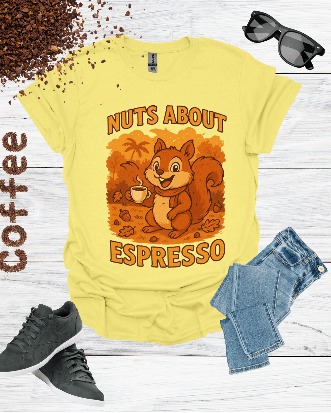 NUTS ABOUT ESPRESSO T-Shirt