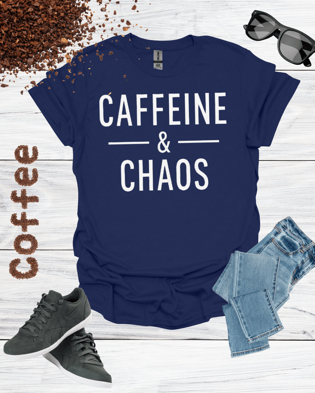 CAFFEINE & CHAOS T-Shirt