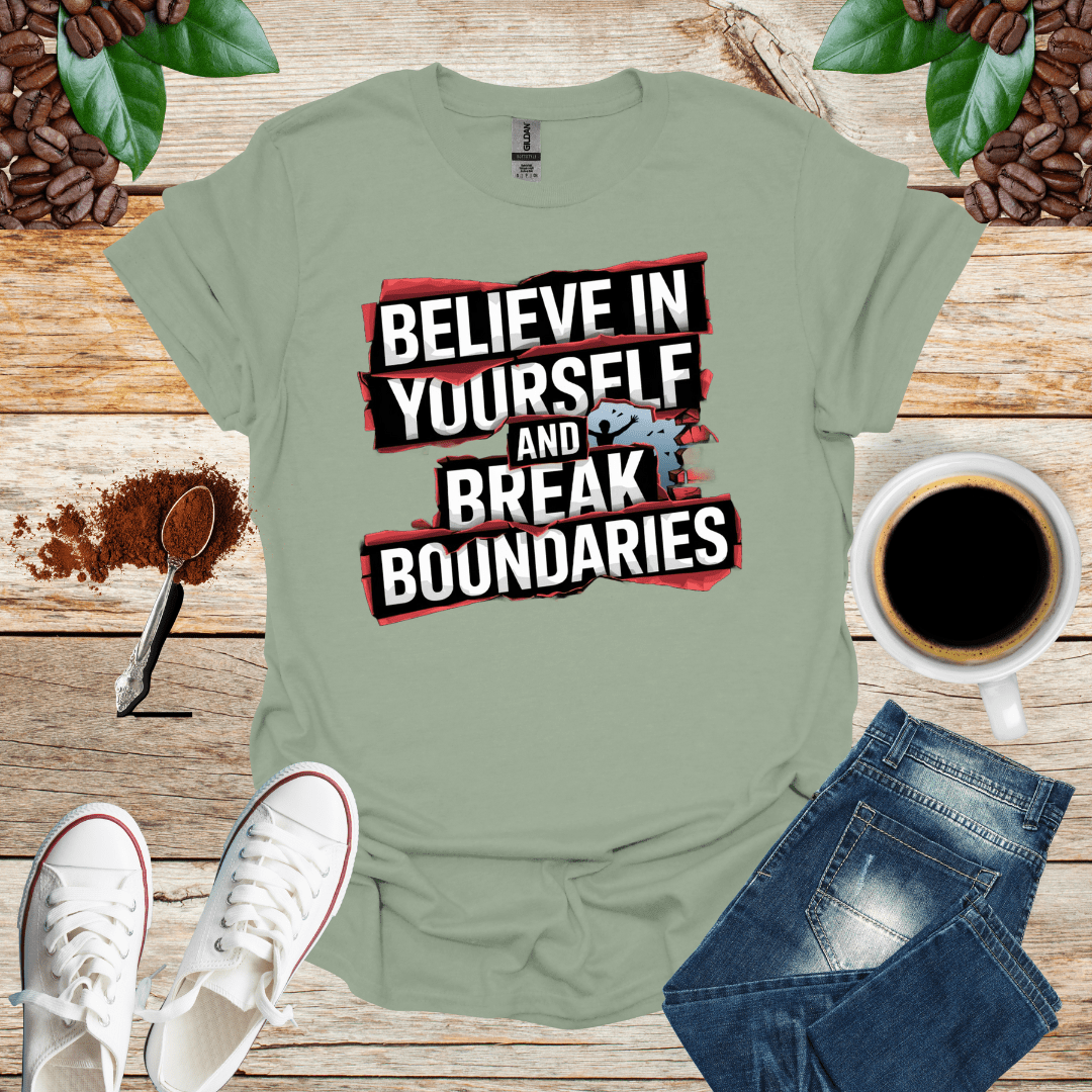 BELIEF IN YOURSELF AND BREAK BOUNDARIES
