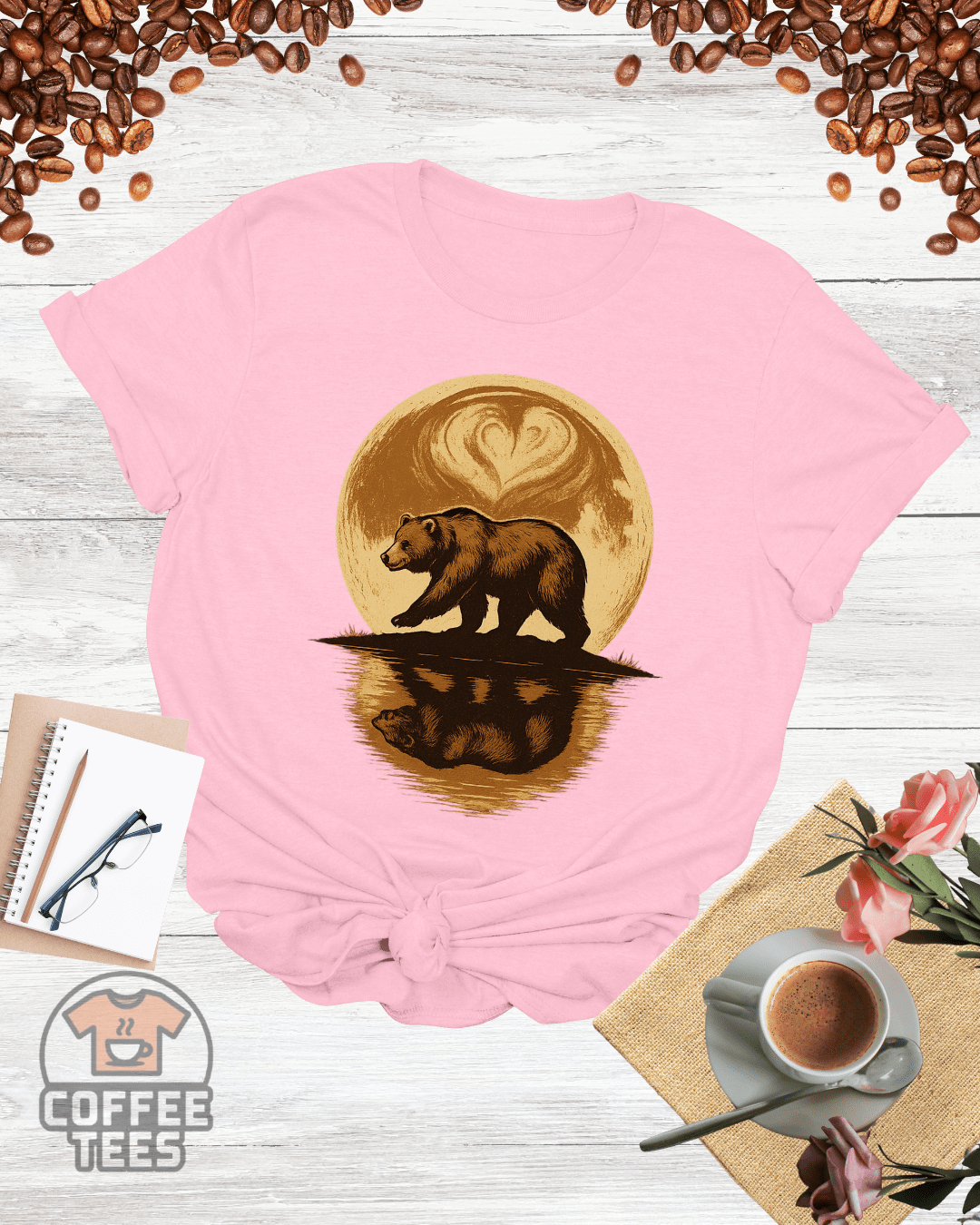 BEAR WITH THE MOON T-Shirt