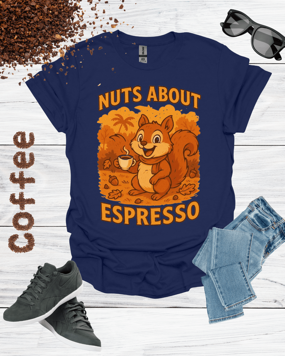 NUTS ABOUT ESPRESSO T-Shirt