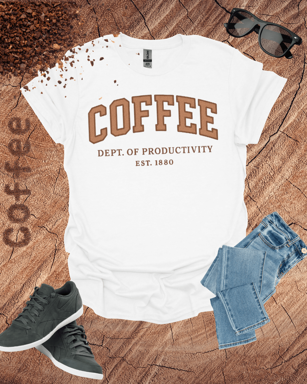 COFFEE DEPT. OF PRODUCTIVITY EST. 1880 T-Shirt