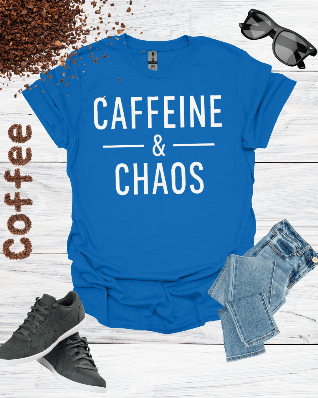 CAFFEINE & CHAOS T-Shirt