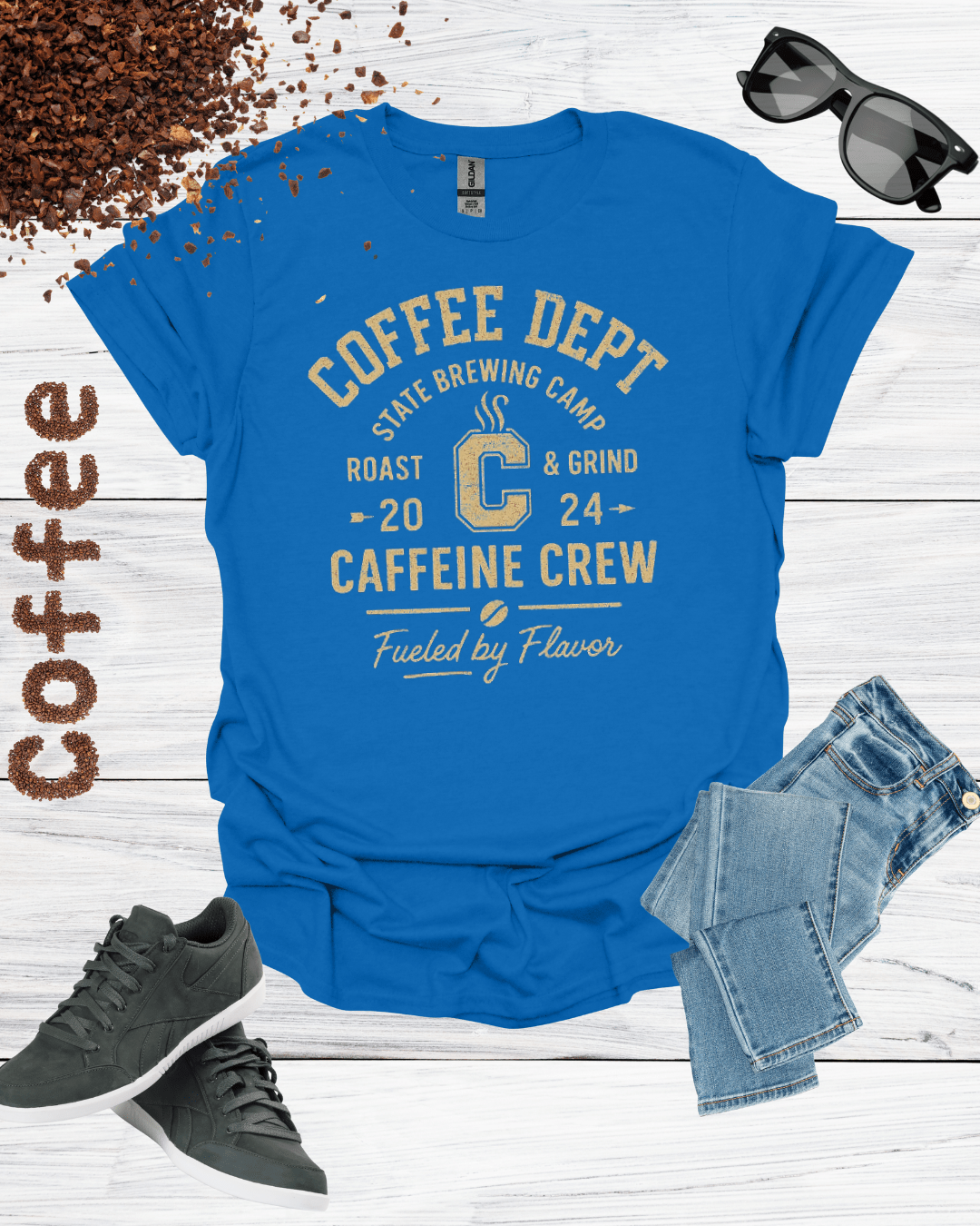 COFFEE DEPT STATE BREWING CAMP T-Shirt