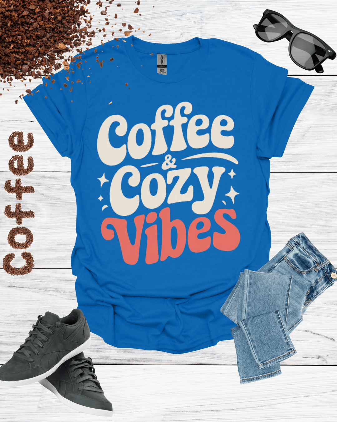 Coffee Cozy Vibes T-Shirt