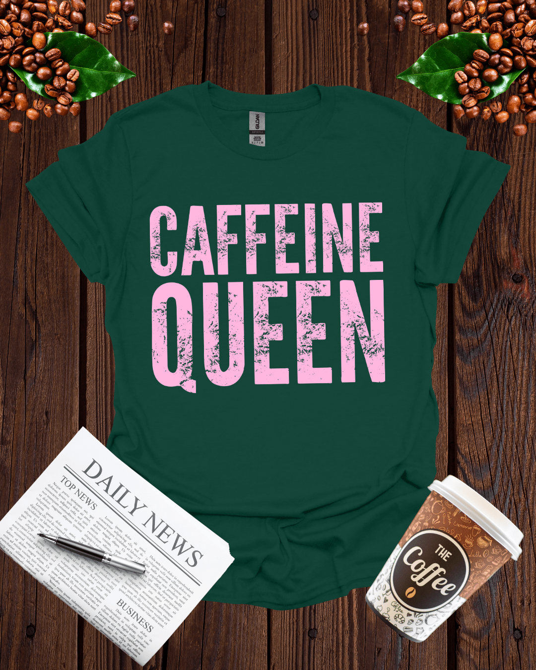 CAFFEINE QUEEN T-Shirt
