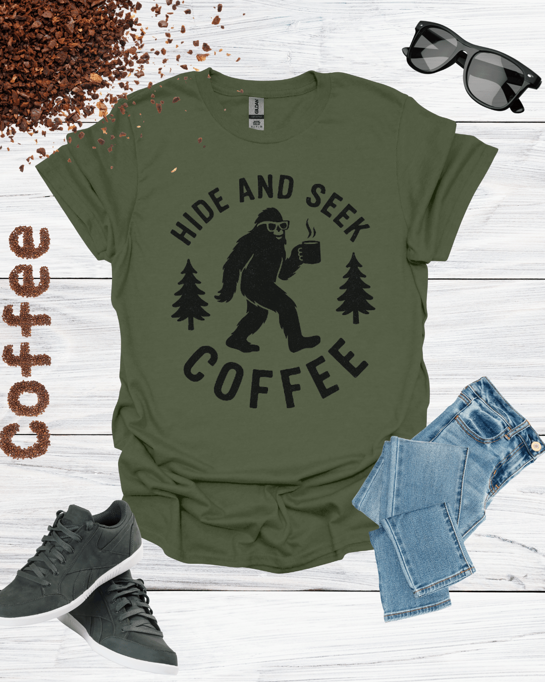 HIDE AND SEEK COFFEE T-Shirt