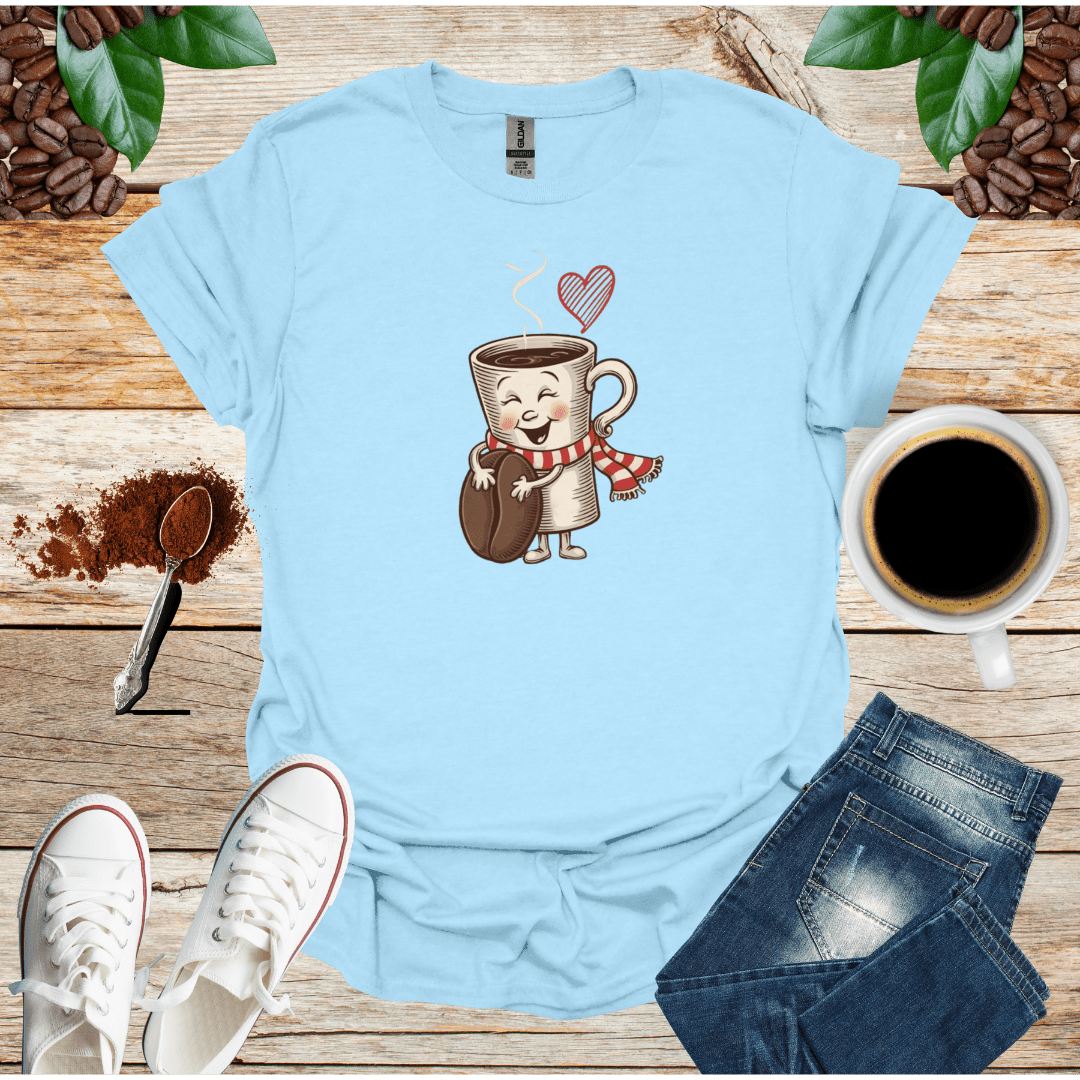 COFFEE CUP WITH SCHARF AND BEAN
