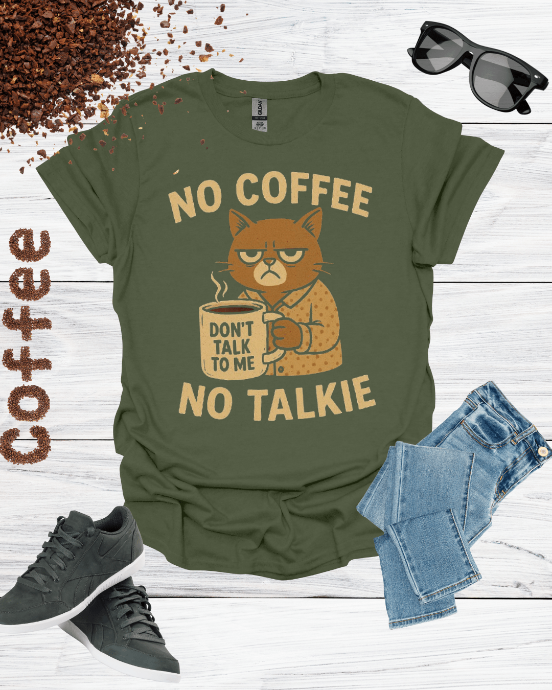 NO COFFEE NO TALKIE T-Shirt