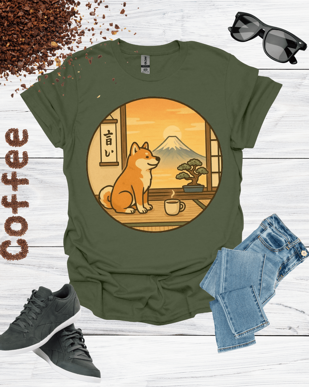 DOG LOOK THROUGH WINDOW T-Shirt