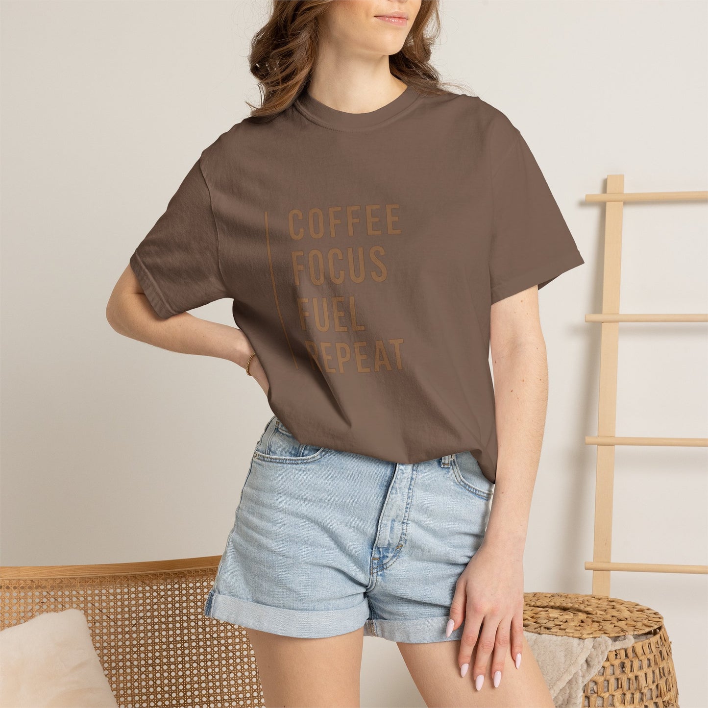 COFFEE FOCUS FUEL REPEAT T-Shirt