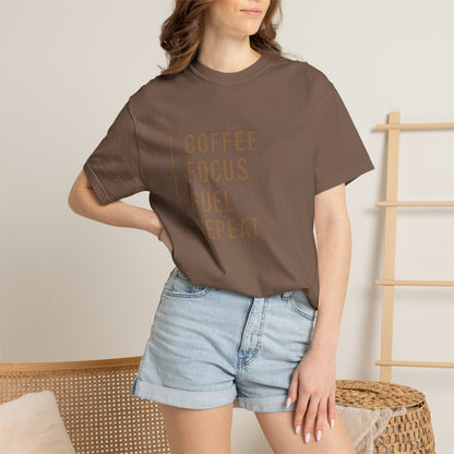 COFFEE FOCUS FUEL REPEAT T-Shirt