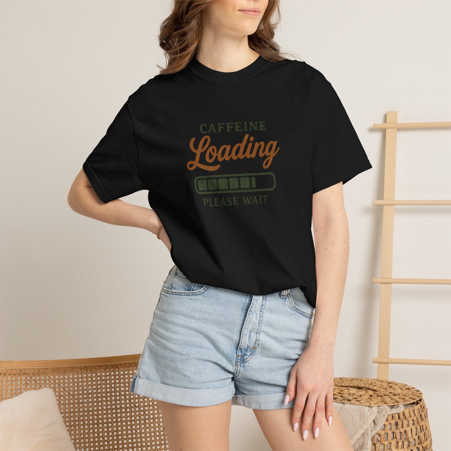 CAFFEINE loading PLEASE WAIT T-Shirt