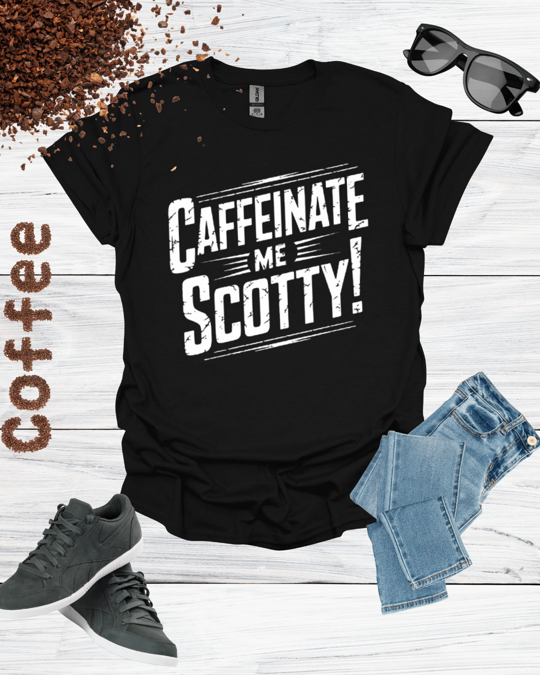 CAFFEINATE SCOTTY T-Shirt