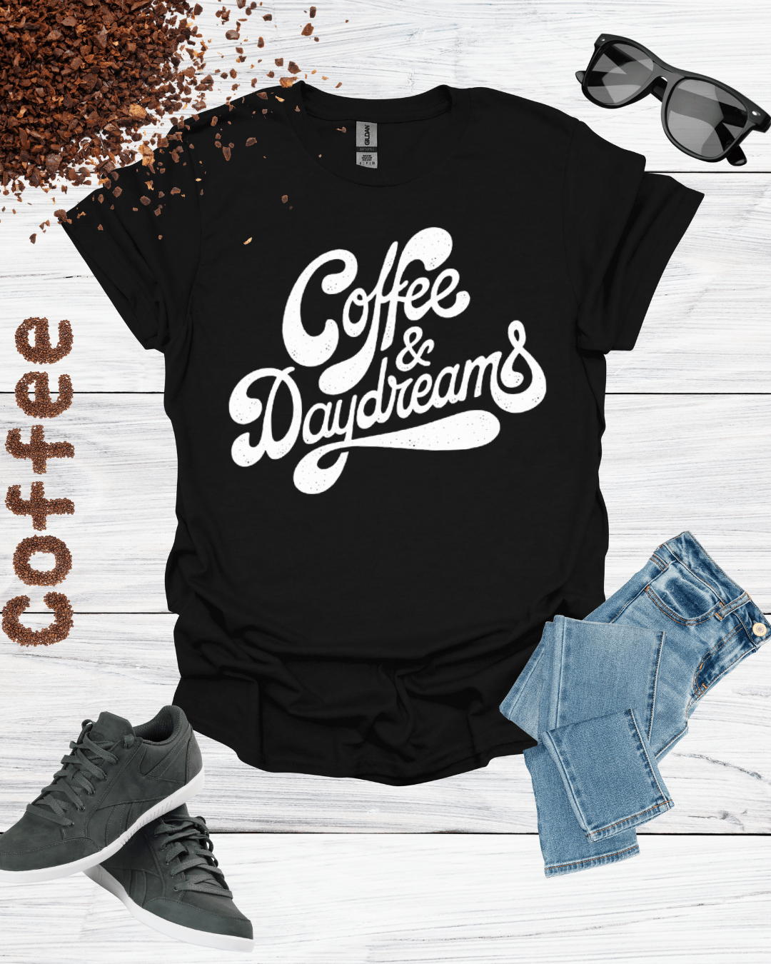 COFFEE & Day dream T-Shirt