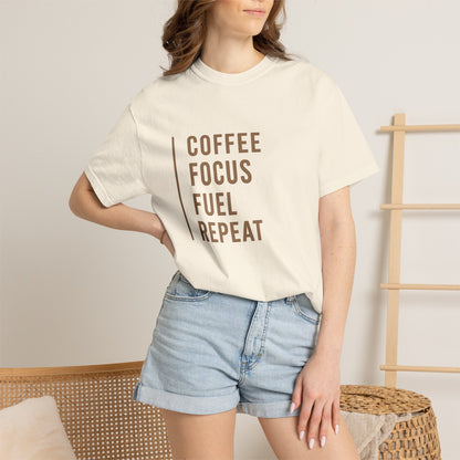 COFFEE FOCUS FUEL REPEAT T-Shirt