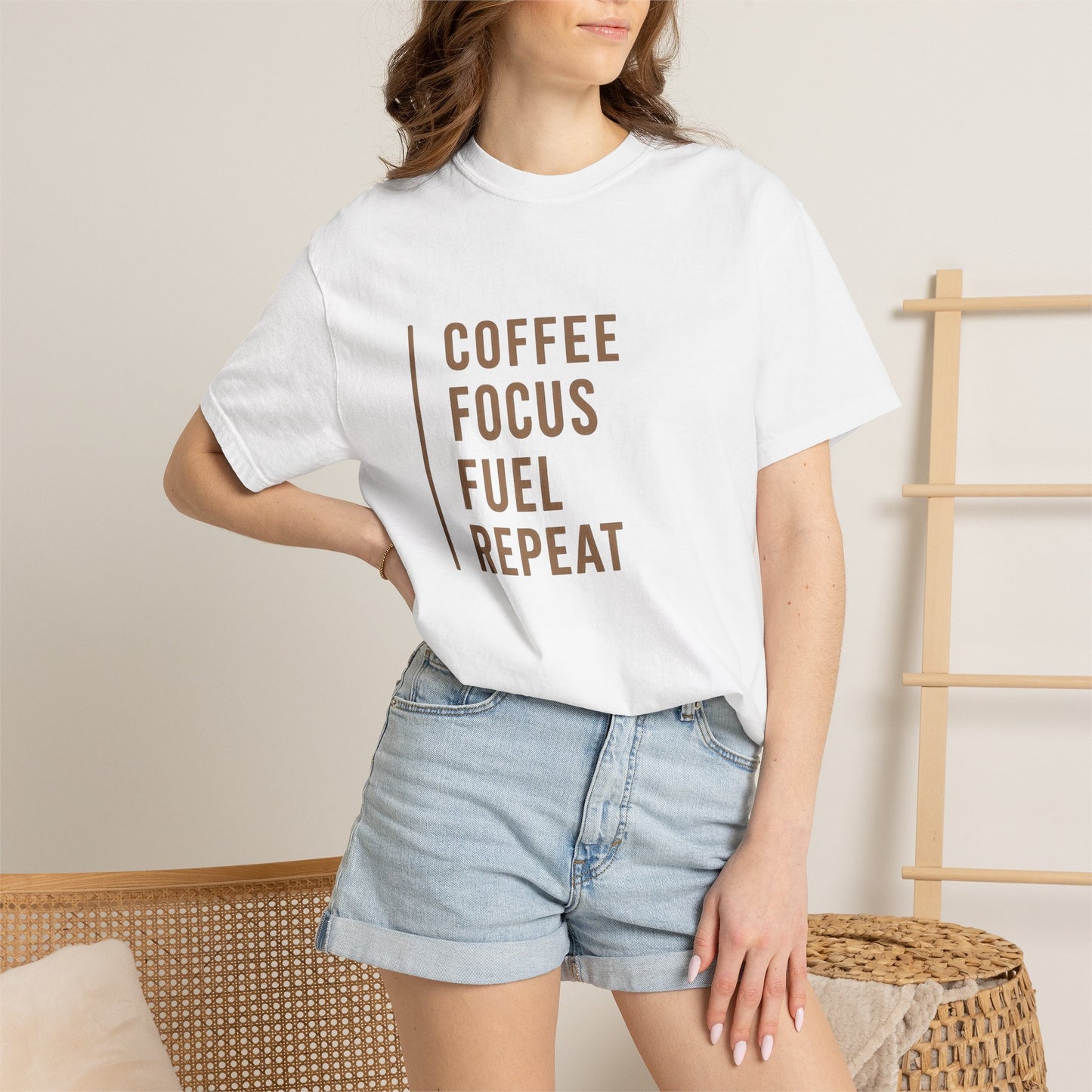 COFFEE FOCUS FUEL REPEAT T-Shirt
