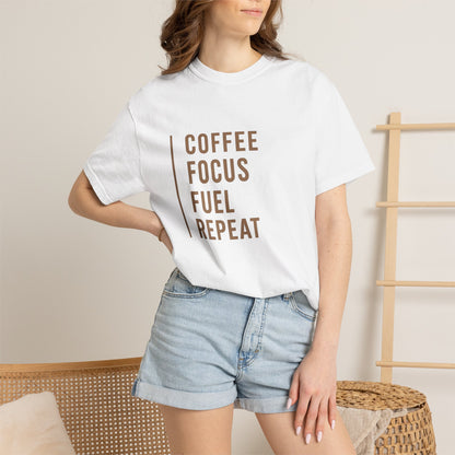 COFFEE FOCUS FUEL REPEAT T-Shirt