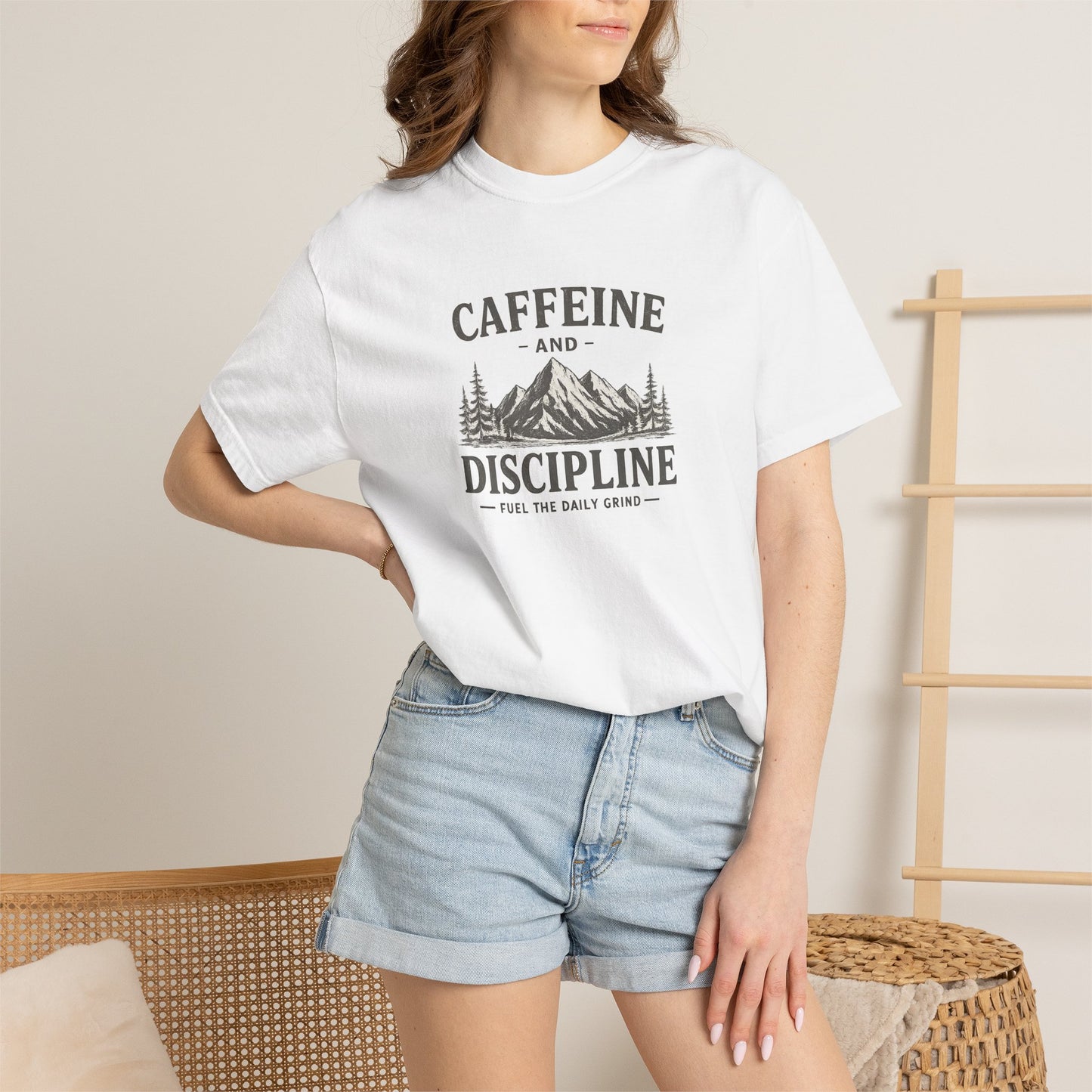 CAFFEINE AND DISCIPLINE T-Shirt