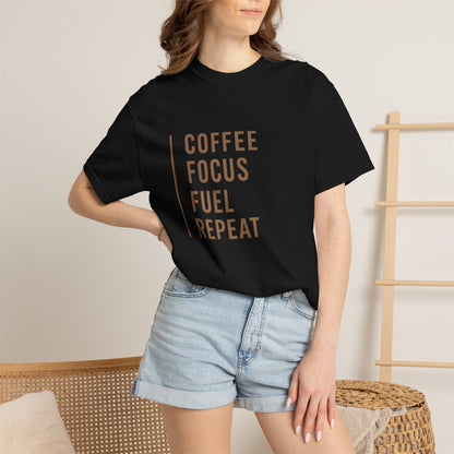COFFEE FOCUS FUEL REPEAT T-Shirt