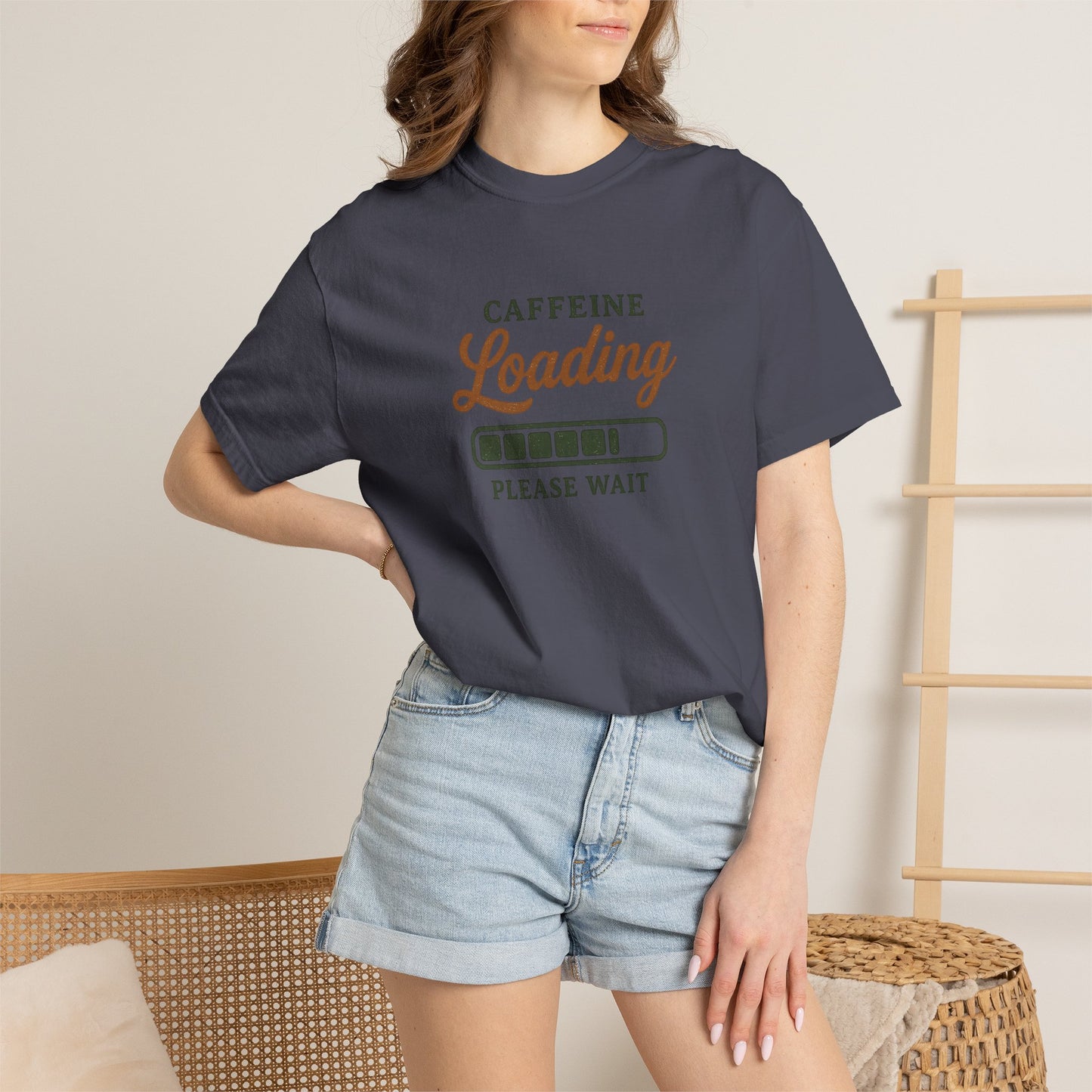 CAFFEINE loading PLEASE WAIT T-Shirt