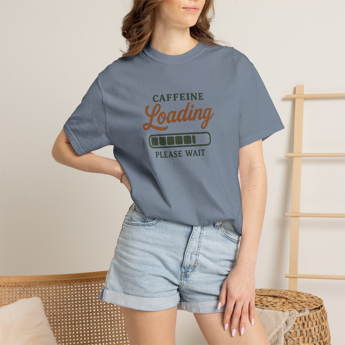 CAFFEINE loading PLEASE WAIT T-Shirt